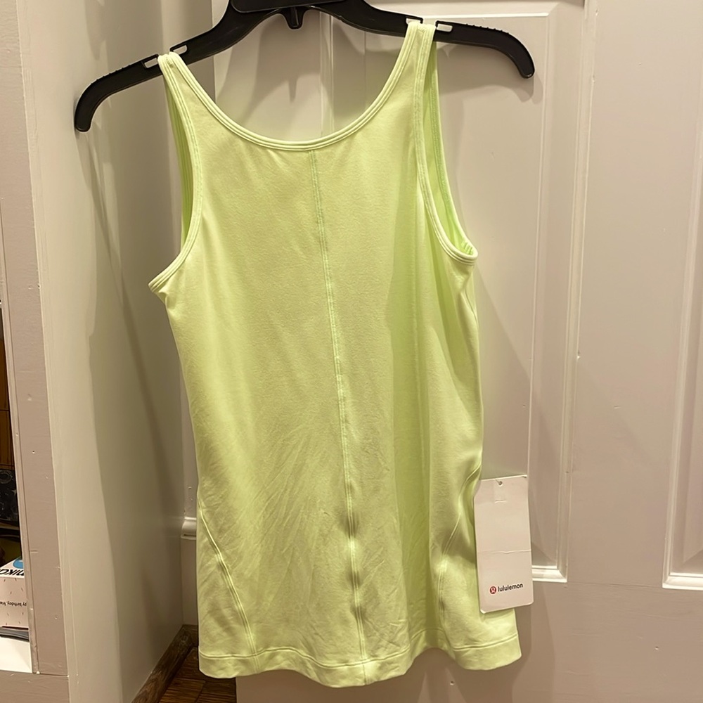 Lululemon Back At It Again Tank in Clear Mint